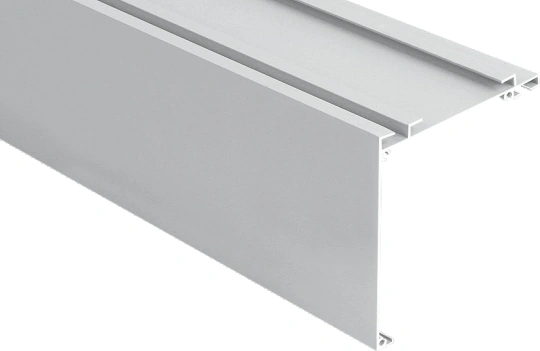 Flexible Curtain Aluminum Profile Rail Series 2