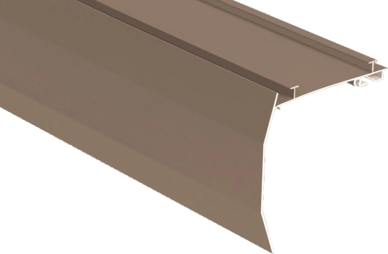 Flexible Curtain Aluminum Profile Rail Series 24