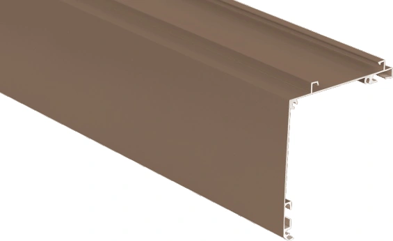 Flexible Curtain Aluminum Profile Rail Series 44