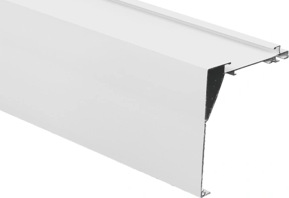 Flexible Curtain Aluminum Profile Rail Series 55