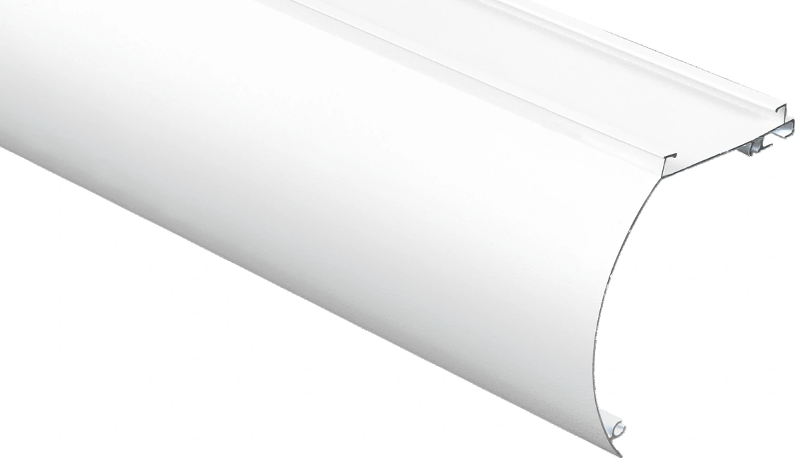 Flexible Curtain Aluminum Profile Rail Series 61