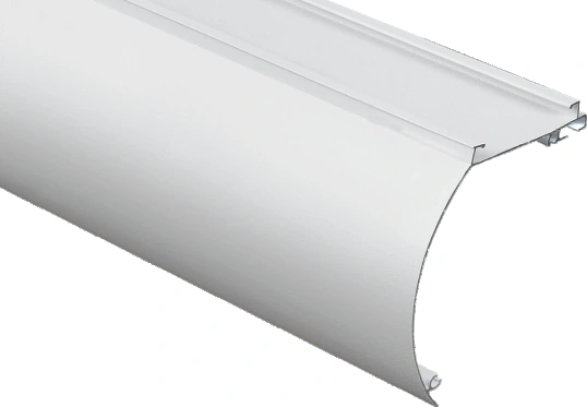 Flexible Curtain Aluminum Profile Rail Series 63