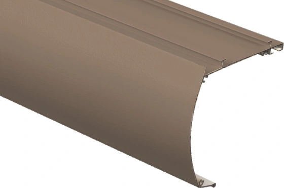 Flexible Curtain Aluminum Profile Rail Series 76
